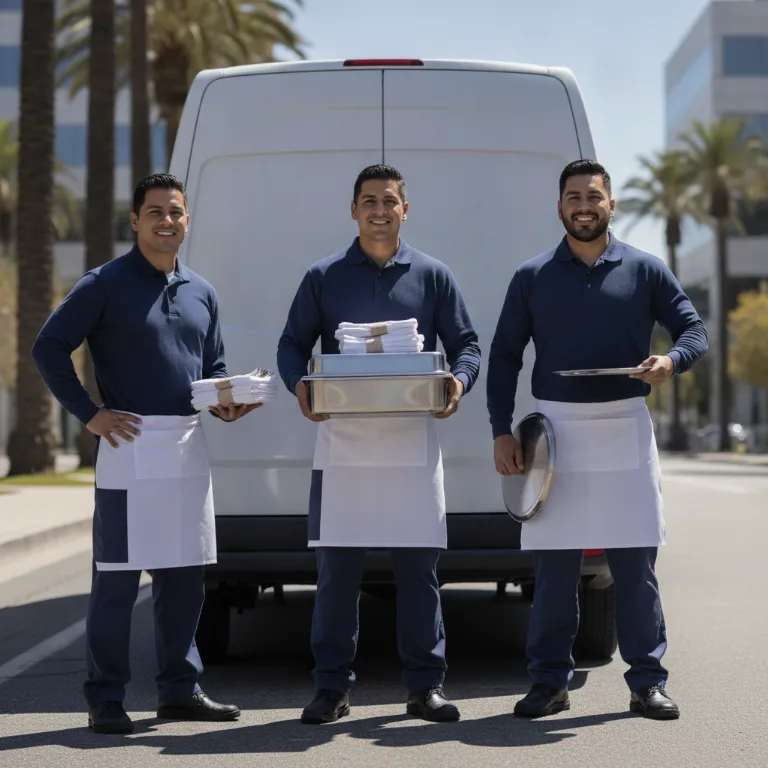 Catering Empresas equipe em Riacho Fundo II